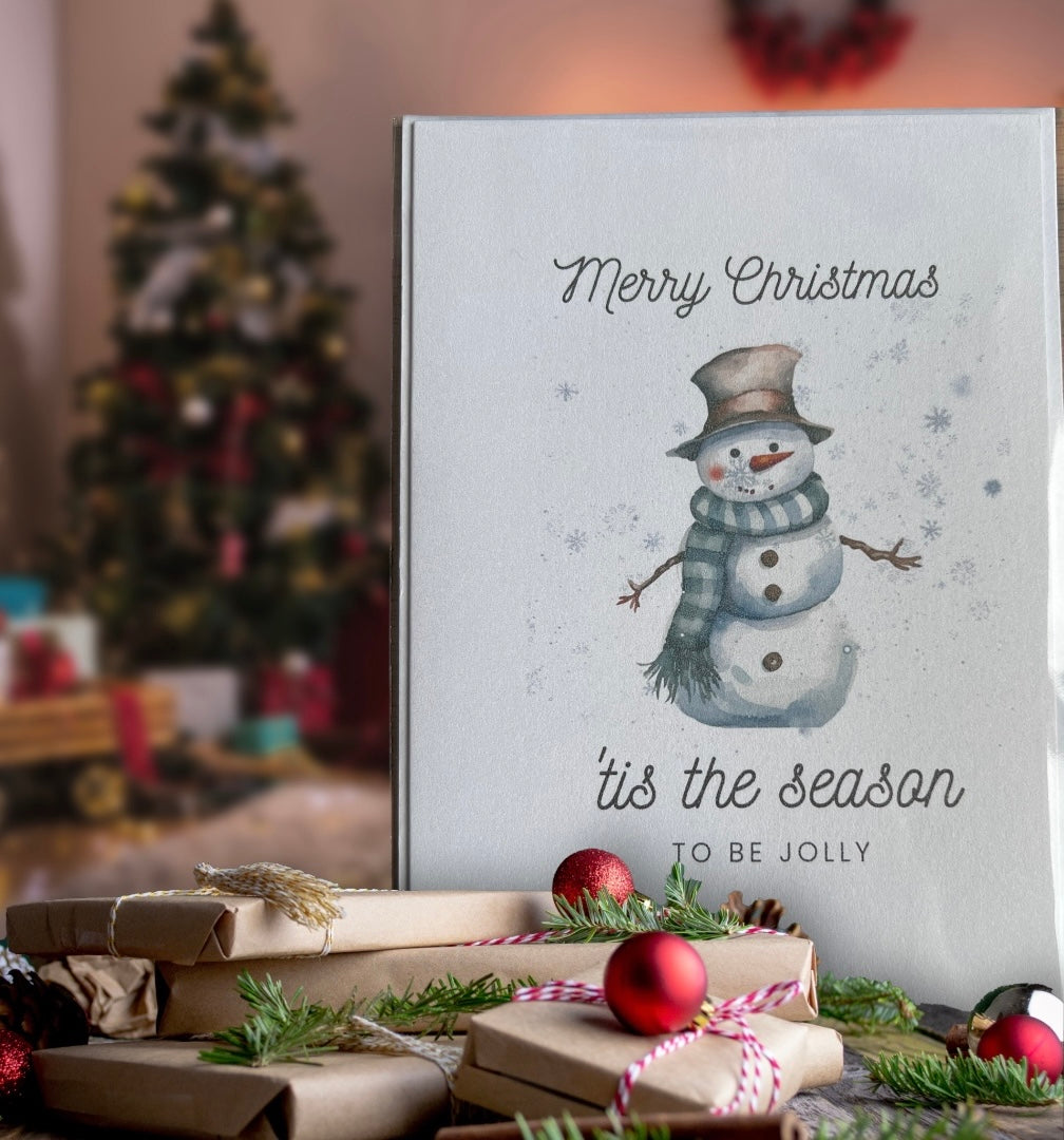 Snowman Christmas Card