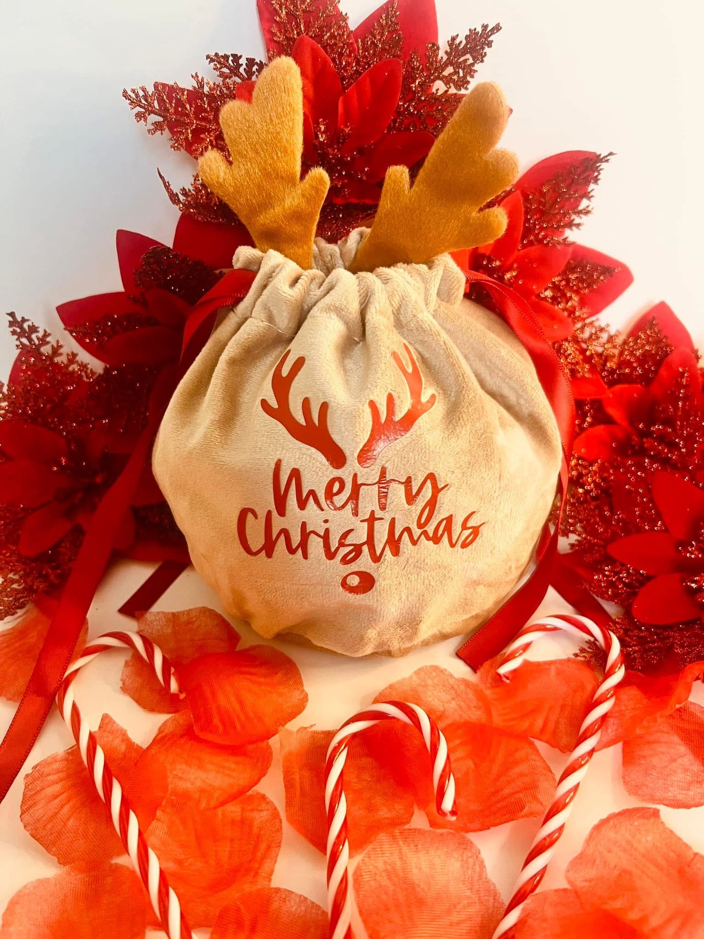 Personalised Reindeer Pouches