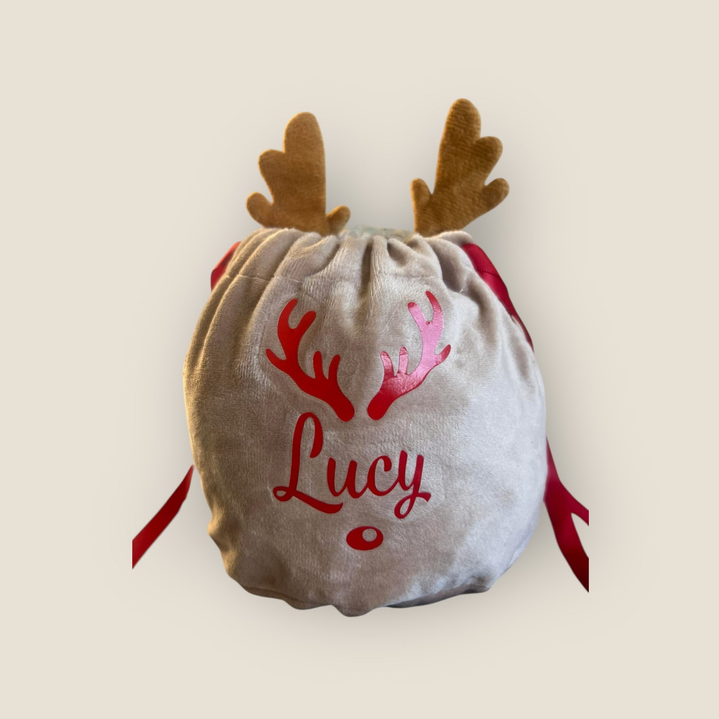 Personalised Reindeer Pouches