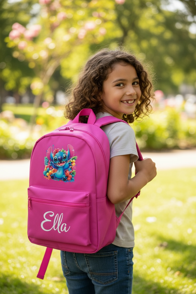 Personalised children’s backpacks