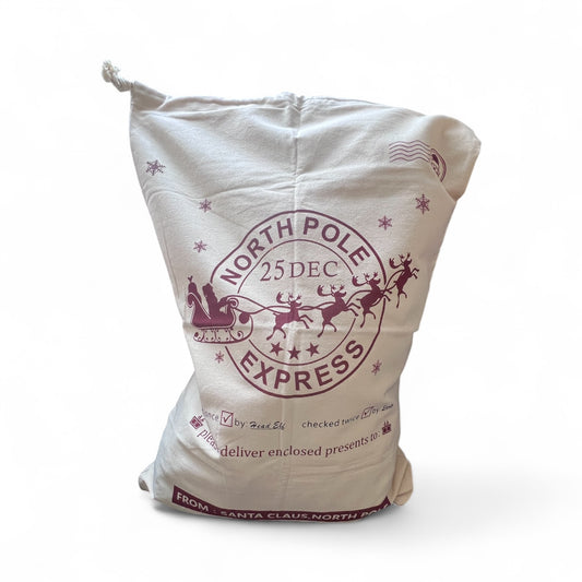 Personalised Santa Sack North Pole