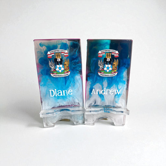 Personalised Resin phone holder