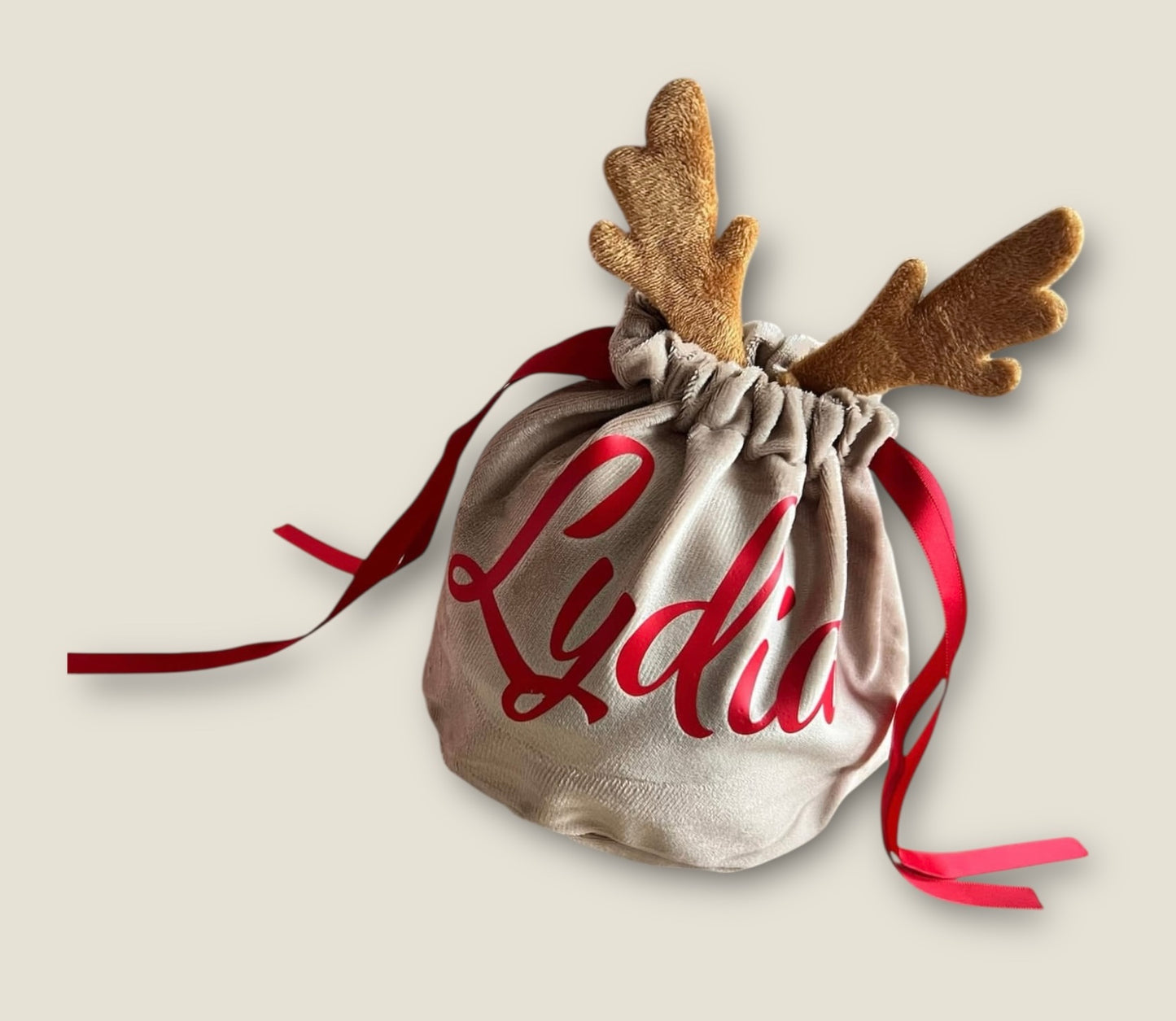 Personalised Reindeer Pouches