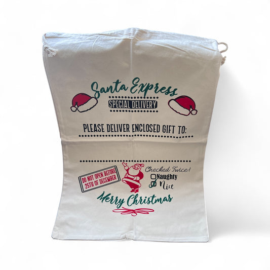 Personalised Santa sack - Santa Express