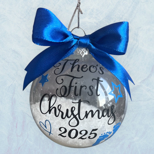 Babys 1st Christmas Baubles